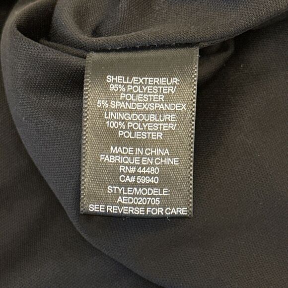 AFRM Womens Maxi Flare Dress M Medium Black Floral Balloon Long Sleeve Open Back - Picture 8 of 8